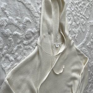 Gap cotton sweater waffle print